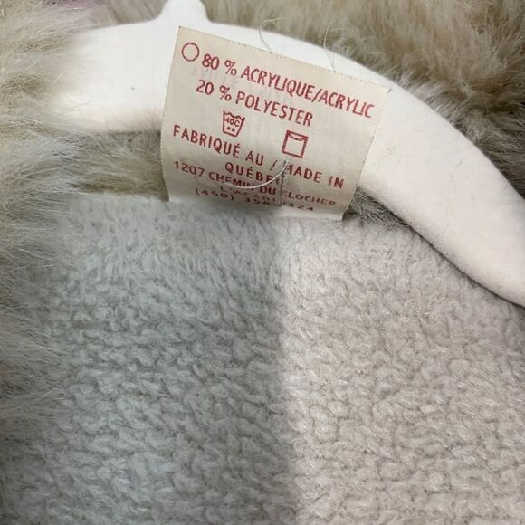 CANADIAN made padou faux fur convertible jacket - Picture 8 of 12